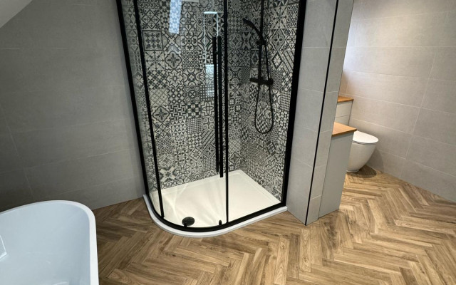 Matt Black Shower Enclosure