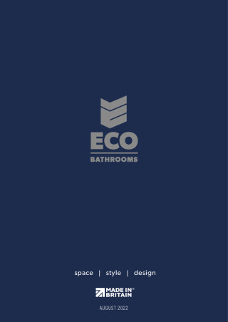 Eco Bathrooms Brochure - Aug 2022